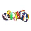 GeRRiT 1PC Country World Flag Logo Sport Silicone Wristband National Football Fans Elastic Bracelets Bangles Souvenir Gift (Color : Argentina_20cm) view 2