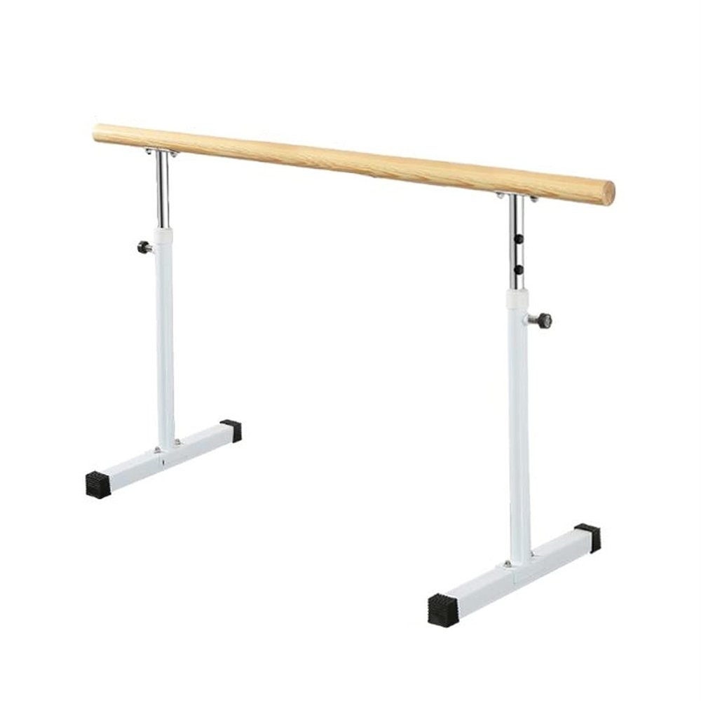 SDdPulse Ballet Barre,Double Ballet Stretch Barre Gymnastics Bar Portable Freestanding Barre Detachable Non-Slip Dance Fitness Bars Ballet Stretch Ladder