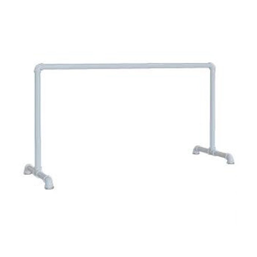 SDdPulse Portable Ballet Barre,Fitness Practise Dancing Stretching Bar, Freestanding Studio Ballet Equipment Home Workout for Adult & Kids (White 180x60x100cm)