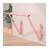 SDdPulse Wall Mounted Ballet Barre, Ballet Bar Adjustable Heights 64-120cm, Fitness Dance Bar for Stretch, Ballet & Workout,Barre Exercise Equipment (Pink 100cm) view 3