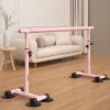 SDdPulse Single Ballet Barre, Adjustable 73-110cm Fitness Practise Ballet Barre, Freestanding Dance Bar Stretch Barre Exercise for Adult & Kids (Pink 150cm) view 2