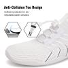 YALOX Water Shoes Men's Women's Swim Shoes Outdoor Beach Barefoot Quick-Dry Aqua Pool Socks Swimming Yoga Surfing Exercise(A03-Pure White,40EU) view 3