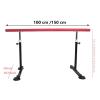 SDdPulse Portable Ballet Barre, Freestanding Dancing Ballet Bar Adjustable Height 70-110cm, Fitness Stretch Barre Exercise Equipment for Kids and Adults (Pink 150cm) view 3
