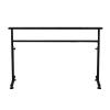 SDdPulse Ballet Barre,Double Ballet Bar Portable, FreeStanding Dance Bar Fitness Training at Home and Studio, Stretching Dance Poles Exercise Equipment Height-Adjustable (Black 150cm) view 1
