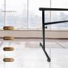 SDdPulse Ballet Barre,Double Ballet Bar Portable, FreeStanding Dance Bar Fitness Training at Home and Studio, Stretching Dance Poles Exercise Equipment Height-Adjustable (Black 150cm) view 4
