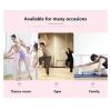 SDdPulse Mobile Ballet Bar Equipment, Freestanding Fitness Dance Bar Stretch, Portable Double Ballet & Workout Studio Dance Pole Exercise (Black 150x60x105cm) view 4