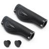 SYOWADA Bike Handlebar Grips Scooter Soft Gel Dual Lock on Bicycle Handle Grips Dual Lock On for 0.87In Mountain MTB MBX MTN Bike Electric Scooter view 2