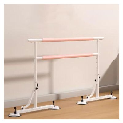 SDdPulse Ballet Barre,Portable for Home Studio, Height Adjustable 84-110cm Dance Bar for Stretch, Pilates, Double Ballet Bar Kids and Adults (White 1m)