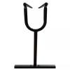 SDdPulse Portable Ballet Barre, Double Dancing Barre with Non-Slip Feet, Freestanding Stretch Bar Mobile Ballet Equipment Studio Exercise (Wood 100x110cm) view 4