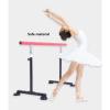 SDdPulse Ballet Barre,Portable, Adjustable Freestanding Ballet Sticks with Non Slip Stand, Stretch Dance Bar for Home or Studio view 2