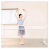 SDdPulse Ballet Barre,Double Ballet Stretch Barre, Portable Freestanding Barre Pole Non-Slip, Heavy Duty Pilates Dance Bars for Home Workouts Fitness (White Double 120x60x100cm) view 3