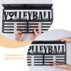 SUPERDANT Volleyball Medal Hanger Display Trophy Shelf Sports Medal Holder Trophy Display Award Display Shelf Ribbon Display Rack Metal Wall Mount Award Ribbon Display for Athletes Volleyball Player view 4