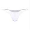 renvena Women's Swimwear Bikini Bottoms Sexy High Waist Metallic G-String Underwear Micro Panty White Large view 1