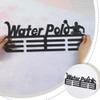 SUPERDANT Waterpol Medal Hanger Display Sports Wall Mounted Award Metal Holder Rack Iron Shelf Medal Rack Organizer Ribbon Race Medal Wall Hanger for Athletes Gifts Summer Water Sports view 3