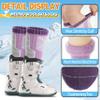 Anlisim Kids Merino Wool Ski Socks 3 Pairs Girls Boys Thermal Winter Warm Thick Breathable Socks for Skiing Snowboarding (Mixed,12-15 Years) view 4