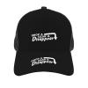 CHENYONAS Drop A Gear and Disappear Men's and Women's Mesh Hat Baseball Hat Sandwich Hat All Seasons Baseball Cap Black view 3