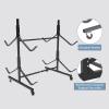 Freestanding Kayak Stand,2-Sided Kayak and Canoe Rack,Heavy Duty Adjustable Kayak Storage Rack,Sup Outdoor Storage Rack,Weatherproof Stand for Indoor, Garage, Shed, Dock Kayak Storage (4 Levels) view 4