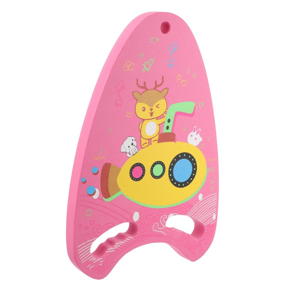 HANABASS Swim Board for Boys and Girls Cartoon Floating Swim Plate Hand Slots Ergonomic Design for Beginners for Pool Training and Leg Workout Efficiency