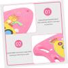 HANABASS Swim Board for Boys and Girls Cartoon Floating Swim Plate Hand Slots Ergonomic Design for Beginners for Pool Training and Leg Workout Efficiency view 4