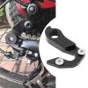 LT Easiyl 1 Set Bike Tail Hook with Screw Bicycle Rear Derailleur Gear Mech Hanger Tailhook Dropout Frame Adapter Compatible with Haibike Compatible with XDuro view 2