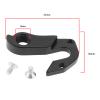 LT Easiyl 1 Set Bike Tail Hook with Screw Bicycle Rear Derailleur Gear Mech Hanger Tailhook Dropout Frame Adapter Compatible with Haibike Compatible with XDuro view 4