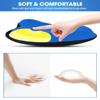 Comfort Bike Seat Cushion - Soft Padded Seat Cover for Men & Women, MTB, Exercise & Outdoor Cycling (Blue) view 4