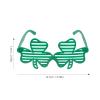 LUOZZY Shamrock Glasses Assorted Glasses St Patricks Day Prop Decorations view 2