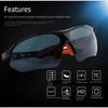 Kang Share 2 Pack Professional Safety Goggles, Transparent and Efficient Eye Protection, Acid and Alkali Resistant Eyewear view 3