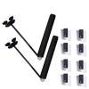 Elitix Wing Chun Dummy Weight Training Equipment for Strength Kung Fu Arms Target, Free Standing Wing Tsun Dummies Training Stand Free Combination, Punching Exercise Tool view 1