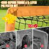 JOYAIRE Soccer Goals for Backyard Set, Portable Kids Toddler Soccer Goal 2 of 6' x 4', Soccer Net Soccer Training Equipment with Size 4 Soccer Ball, Carry Bag, Youth, Games, Sports, Outdoor Play(O) view 4