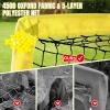 JOYAIRE Soccer Goals for Backyard Set, Portable Kids Toddler Soccer Goal 2 of 6' x 4', Soccer Net Soccer Training Equipment with Size 4 Soccer Ball, Carry Bag, Youth, Games, Sports, Outdoor Play(Y) view 3