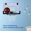 Mini Basketball Hoop,Indoor Basketball Hoop for Kids,Basketball Backboard Hoop Set,Door Wall Mounted Basketball Hoop view 2