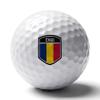 Vafogehu Golf Balls,Chad Flag Patterns Golf Balls, Novelty Golf Gift for Men, Women 1 Piece view 1