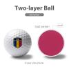 Vafogehu Golf Balls,Chad Flag Patterns Golf Balls, Novelty Golf Gift for Men, Women 1 Piece view 3