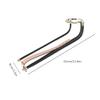 NDNCZDHC Billiard Table Pocket Rail 6PCS Billiards Table Rail Standard Snooker Table Rails 5 Hole Belts Adjustable Billiard Table Replacement Rail Accessories 12.6x3.5in view 2