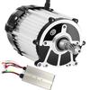 ZHOZHUT 350W-1800W Electric Tricycle Motor with Controller 48V/60V Permanent Magnet Brushless Differential Motor 3000RPM 5-Hole 16-Tooth Motor for Electric Tricycle, Four-Wheeler, DIY Part,500w,60V view 1