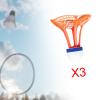 Aymzbd 3Pcs Windproof Badminton Badminton Balls Wind Resistant Outdoors Flexible Sports Training Badminton Shuttlecocks for Beaches, Orange view 4