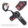 Pilipane Electric Bikes Throttle Handle Grips, Avoid Slip Design, Three Speed Control with Forward and Reverse Gear view 4