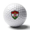 Vafogehu Golf Balls,Hungary Flag Patterns Golf Balls, Novelty Golf Gift for Men, Women 1 Piece view 1