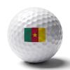 Vafogehu Golf Balls,Cameroon Flag Patterns Golf Balls, Novelty Golf Gift for Men, Women 1 Piece view 1