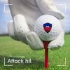 Vafogehu Golf Balls,Haiti Flag Patterns Golf Balls, Novelty Golf Gift for Men, Women 1 Piece view 4