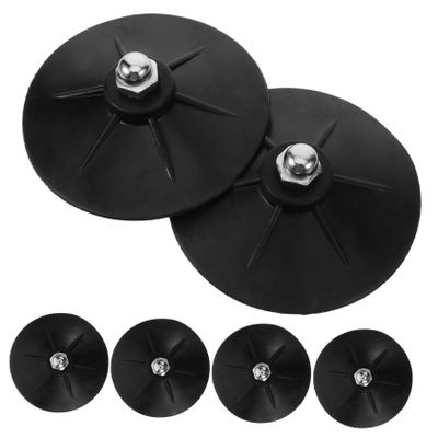 INOOMP 6pcs Heavy Duty Rubber Suction Cups for Boxing Sandbag Stability Accessories for Freestanding Punching Bag Strong Suction Base for Safe Training Sessions