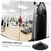 INOOMP 6pcs Heavy Duty Rubber Suction Cups for Boxing Sandbag Stability Accessories for Freestanding Punching Bag Strong Suction Base for Safe Training Sessions view 2