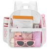 Oraben Clear Backpack for Stadium Events Stadium Backpack Waterproof 12x6x12 Clear Bag for Adult Concert Sport Work view 1