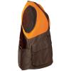 Beretta Men's Command Pro Durable Water-Resistant Front-Load Capable Upland Hunting Vest with Game Bag & Front Cargo Pockets, Otter & Orange, XX-Large view 3