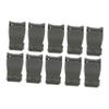 balacoo 12pcs Outdoor Use Bag Connecting Buckles Mod Strap Webbing Straps Sturdy Fixed Buckle Anti-slip Feature view 1