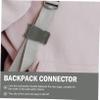 balacoo 12pcs Outdoor Use Bag Connecting Buckles Mod Strap Webbing Straps Sturdy Fixed Buckle Anti-slip Feature view 2