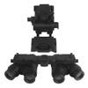 Jeekootoop Tactical Airsoft Hunting Dummy Night Vision Goggles with Helmet Mount for PVS15/PVS18/GPNVG18, No Function Binoculars Night Vision Cosplay Prop (Black) view 1