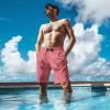 Mermaid Scales Mens Swim Trunks with Compression Liner Quick Dry Zipper Pocket Bathing Suit for Beach Summer X-Large view 2