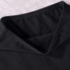 Generic Boy Shorts Underwear for Women High Waisted Cotton Boxer Briefs for Ladies Soft Stretch Plus Size Boyshorts Panties, XX-Large, A01_black view 3